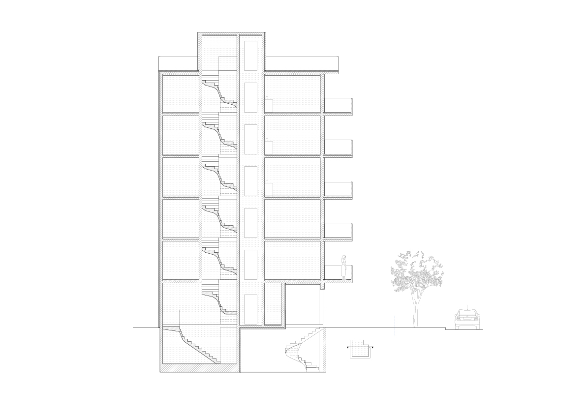 Polykatoikia in Patras I - section