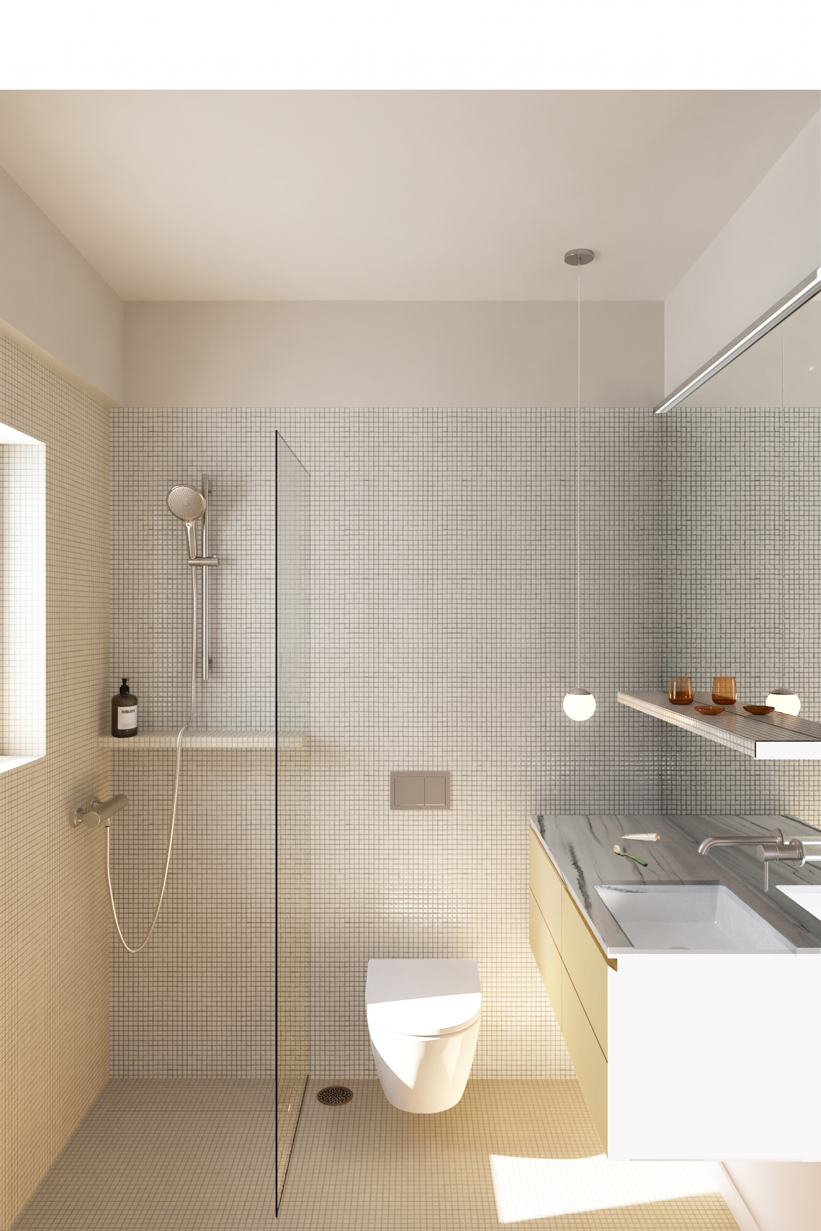 Ag. Panteleimonas apartment - bath2