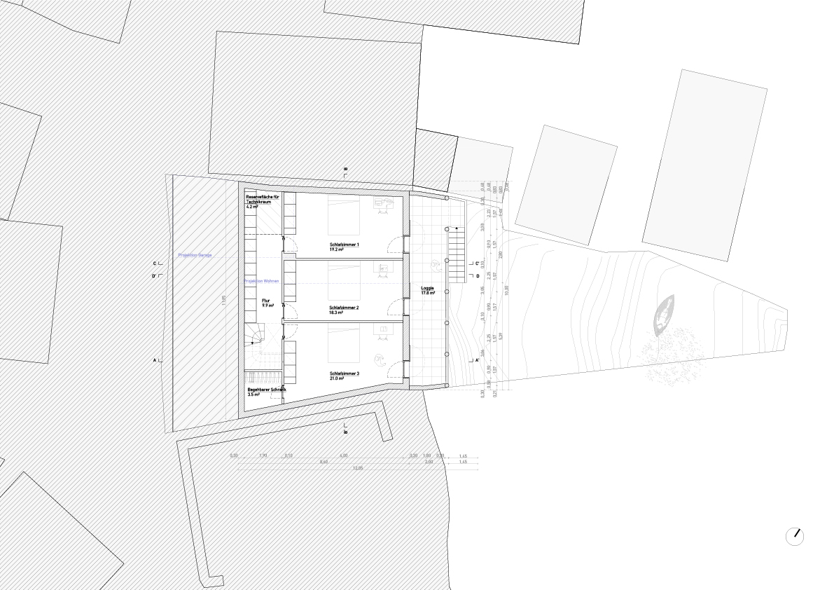 House in Lefkada - lefkada plan down