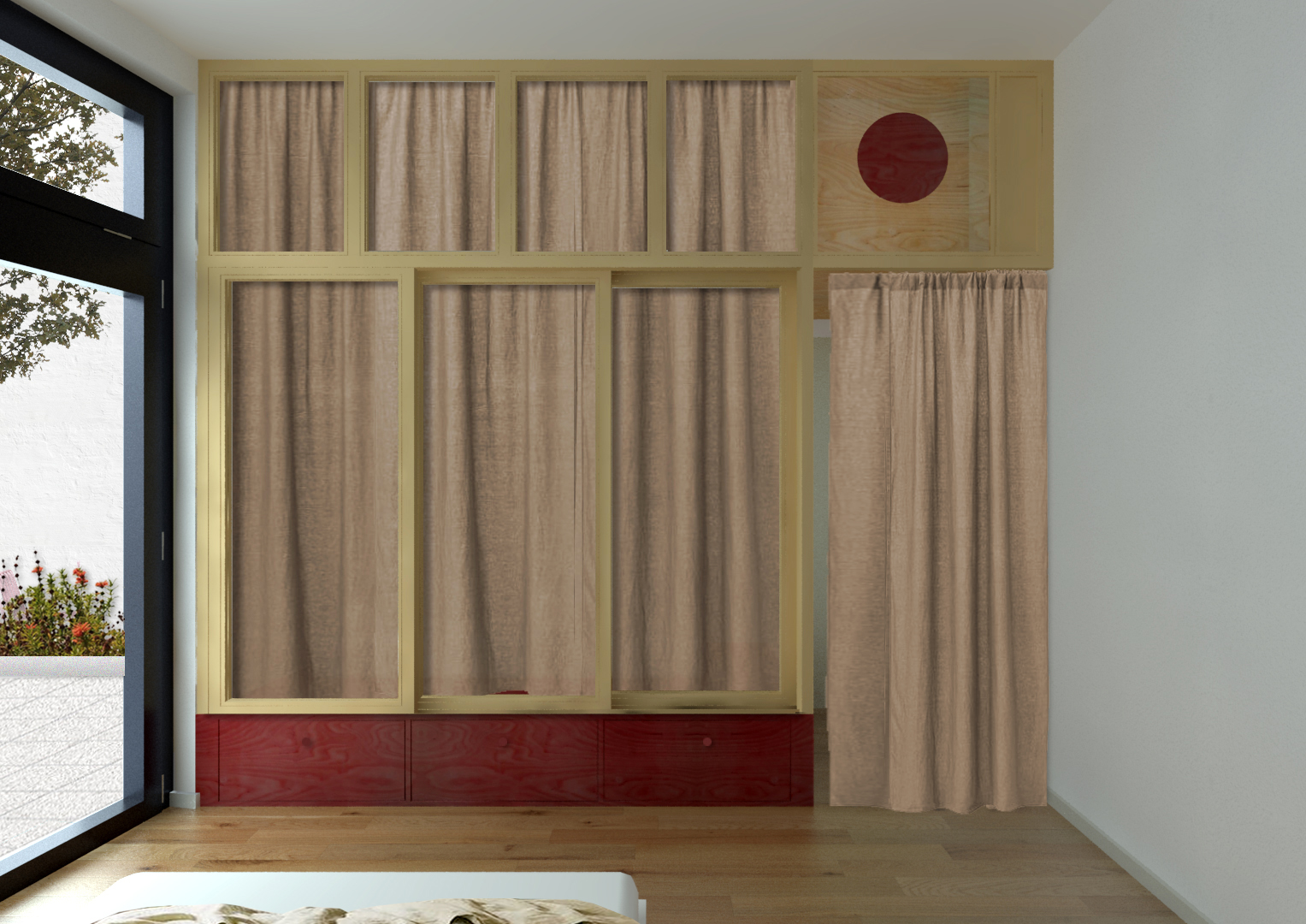 Bed in Berlin - senefelder bed closed