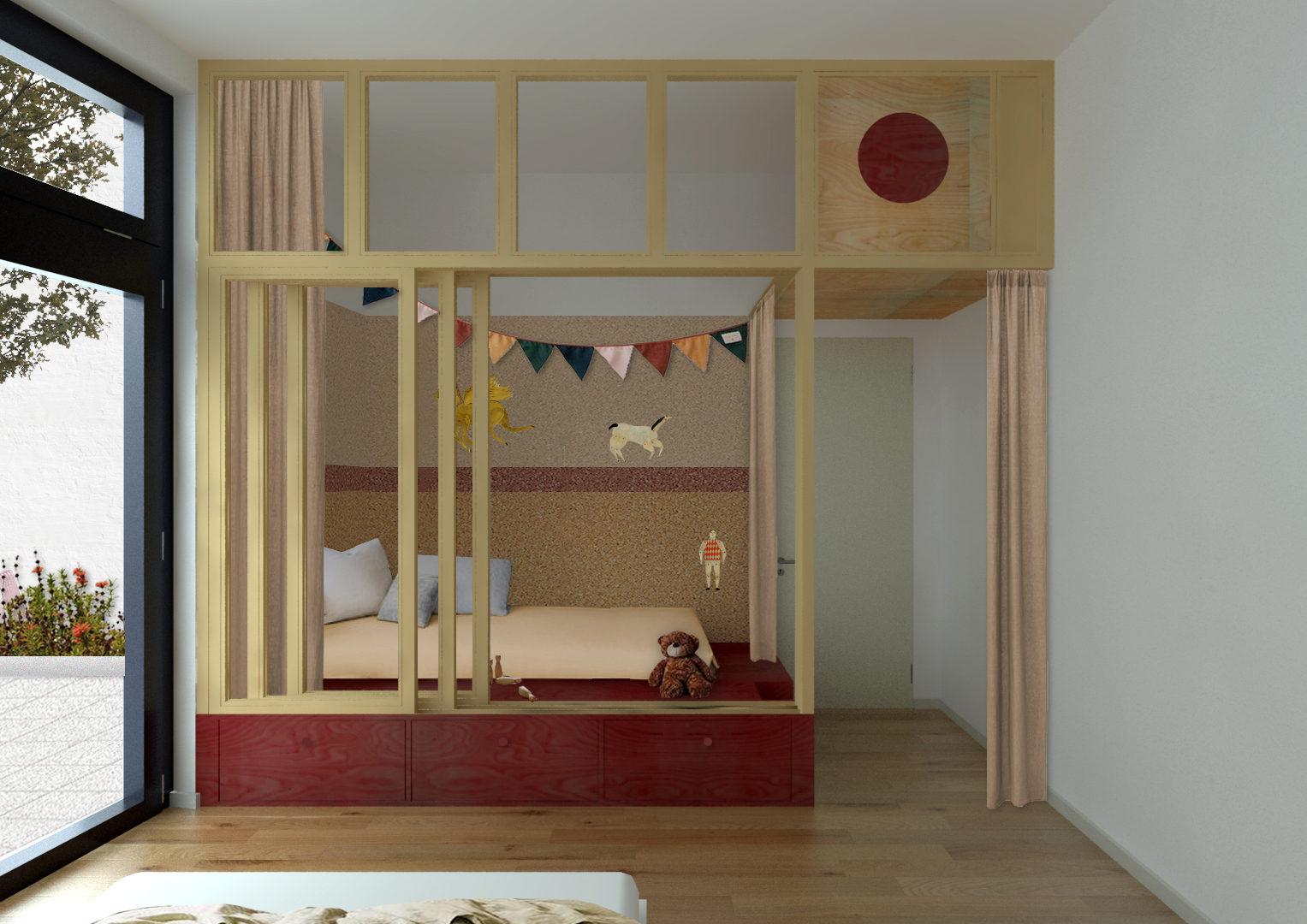 Bed in Berlin - senefelder bed open 1