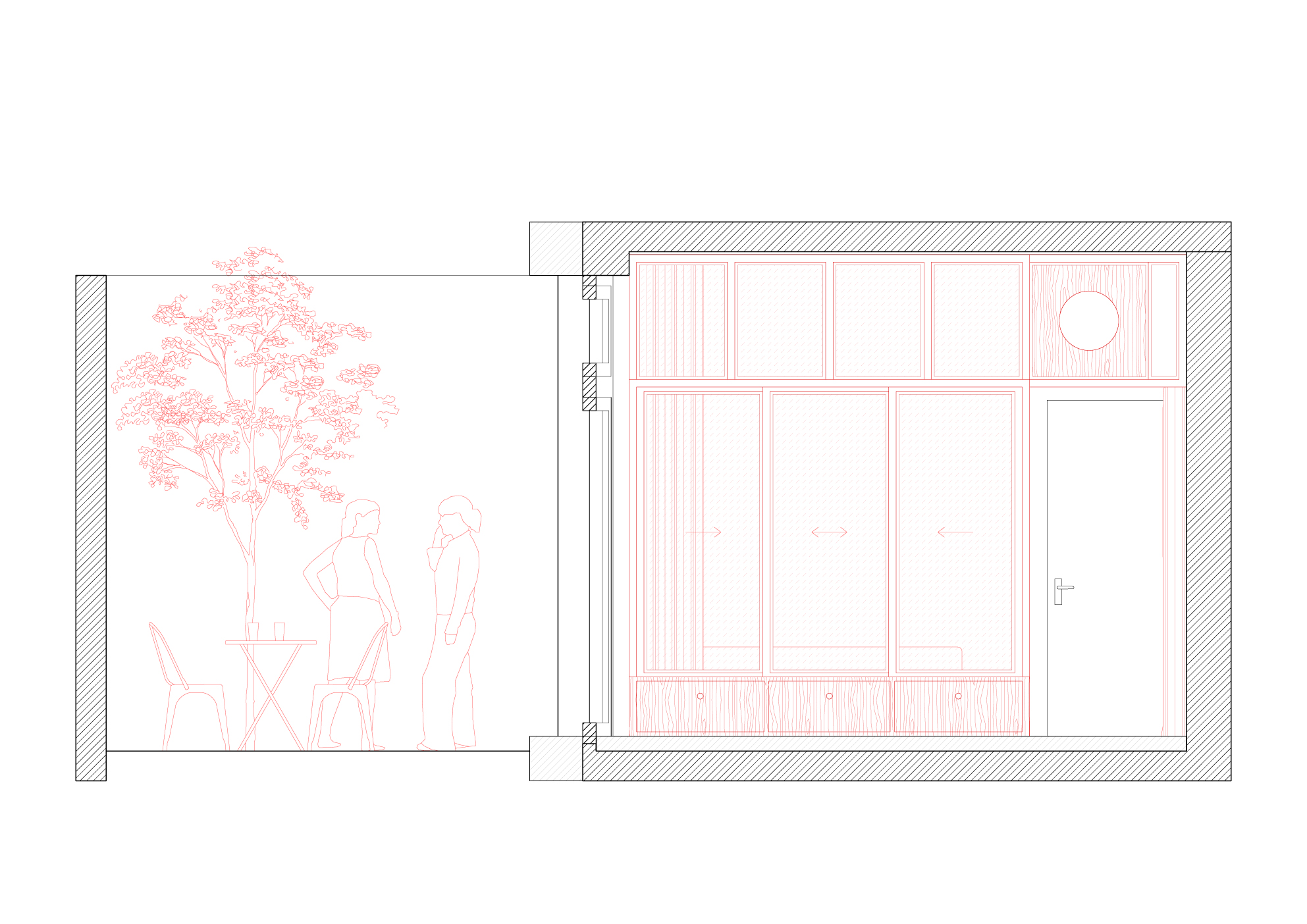 Bed in Berlin - senefelder elevation